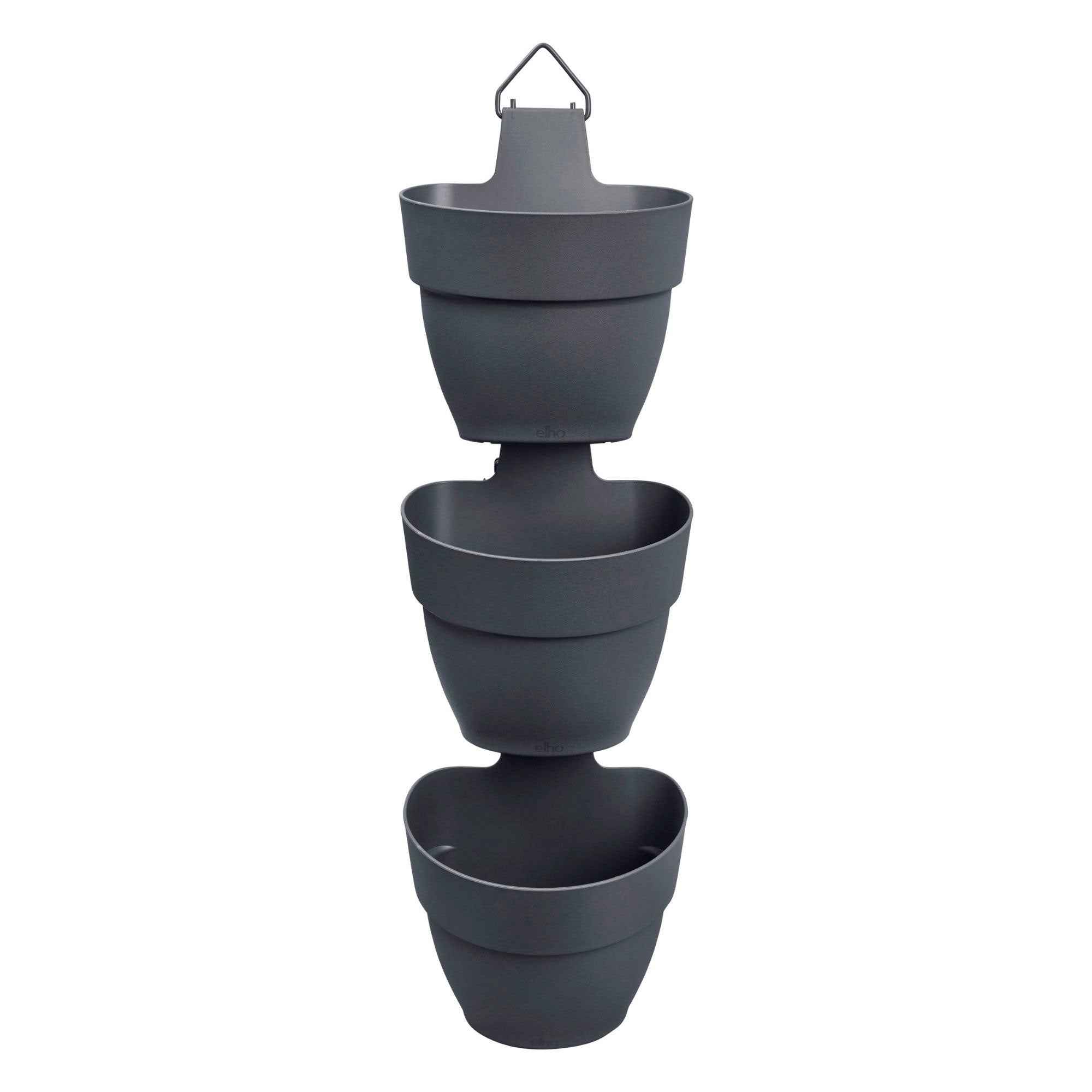 Bloempot Elho vibia campana vertical forest antraciet (x3) - Image 3