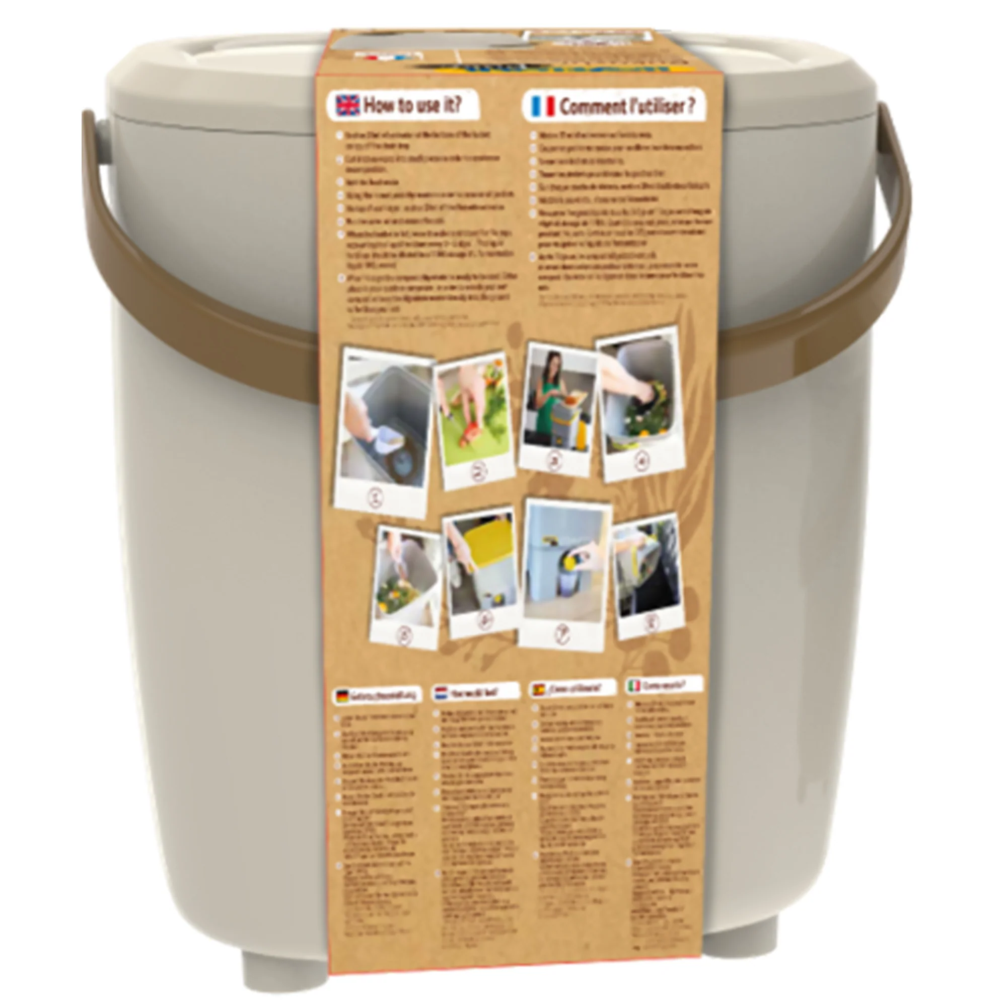 Kit keuken composteerbak + compost activator HOZELOCK - Image 3