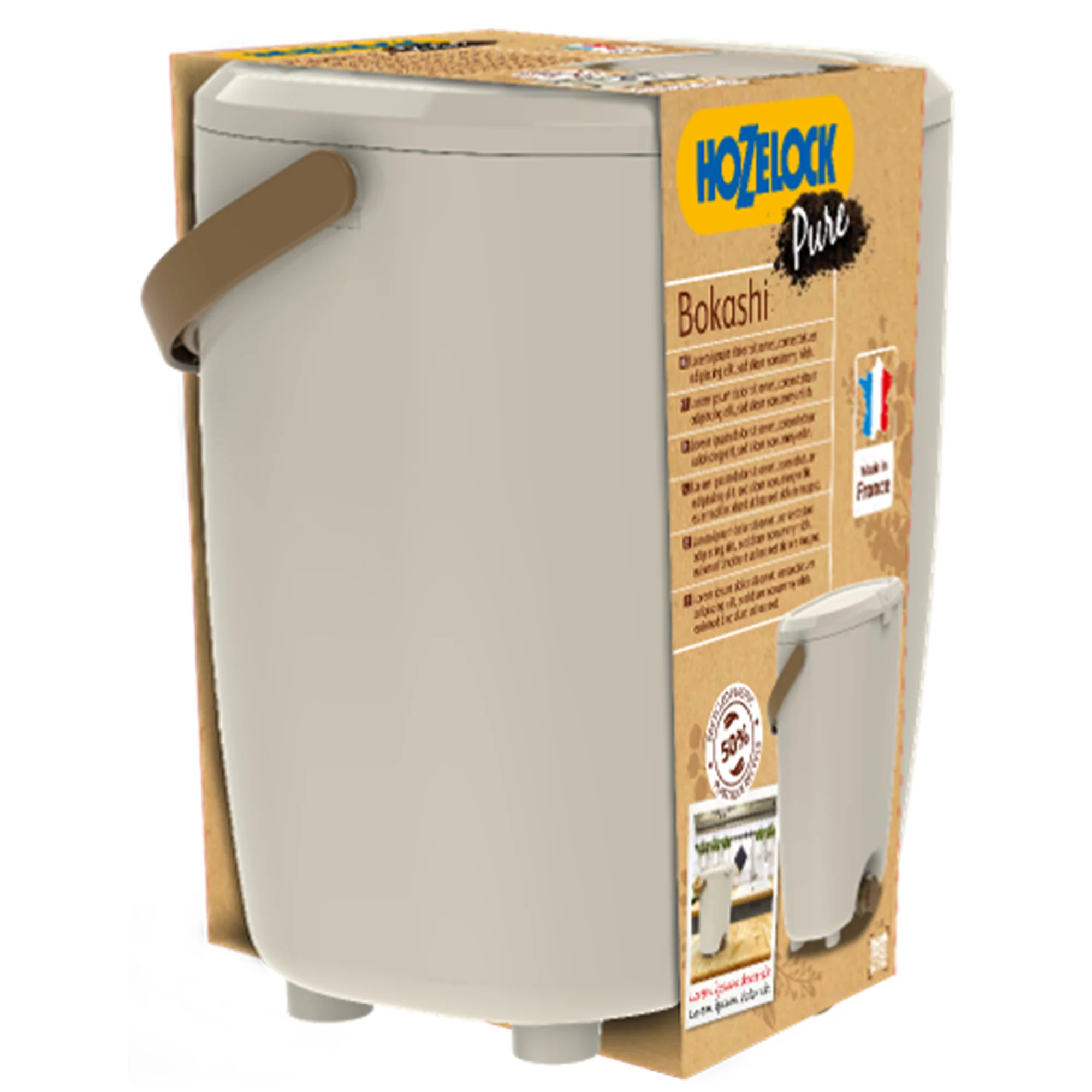 Kit keuken composteerbak + compost activator HOZELOCK - Image 4