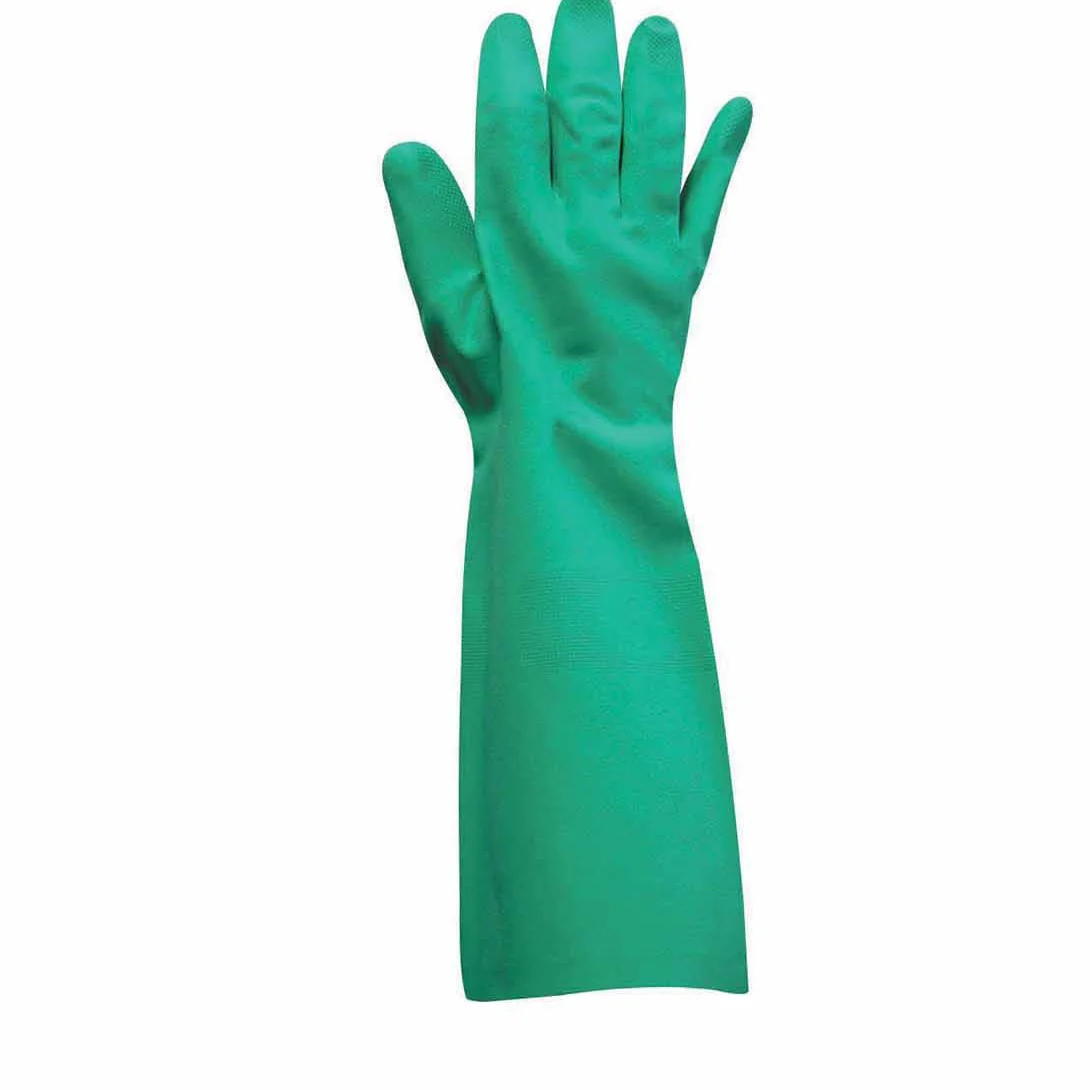 Paar nitril handschoenen